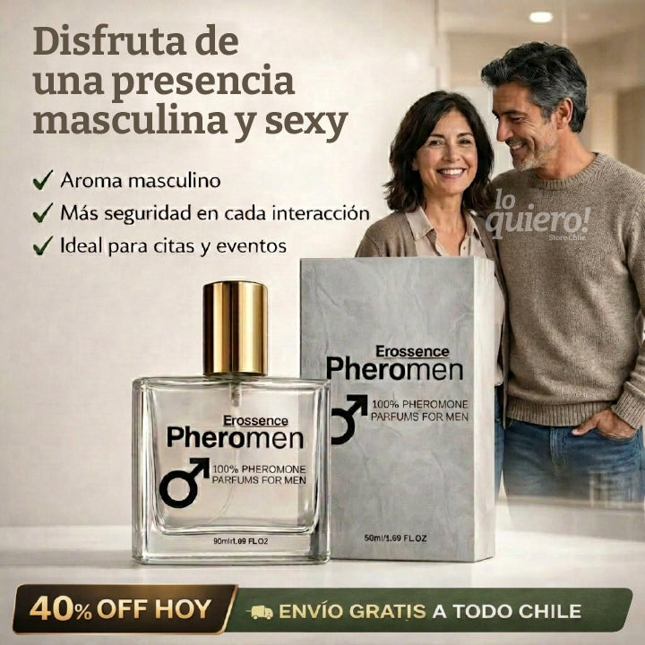 Perfume con Feromonas para Hombre – Revive la pasión con tu pareja.