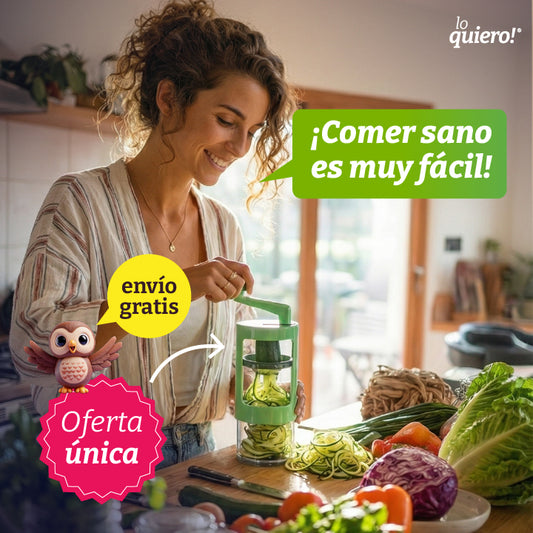 Súper cortador verduras profesional SpiralPro™