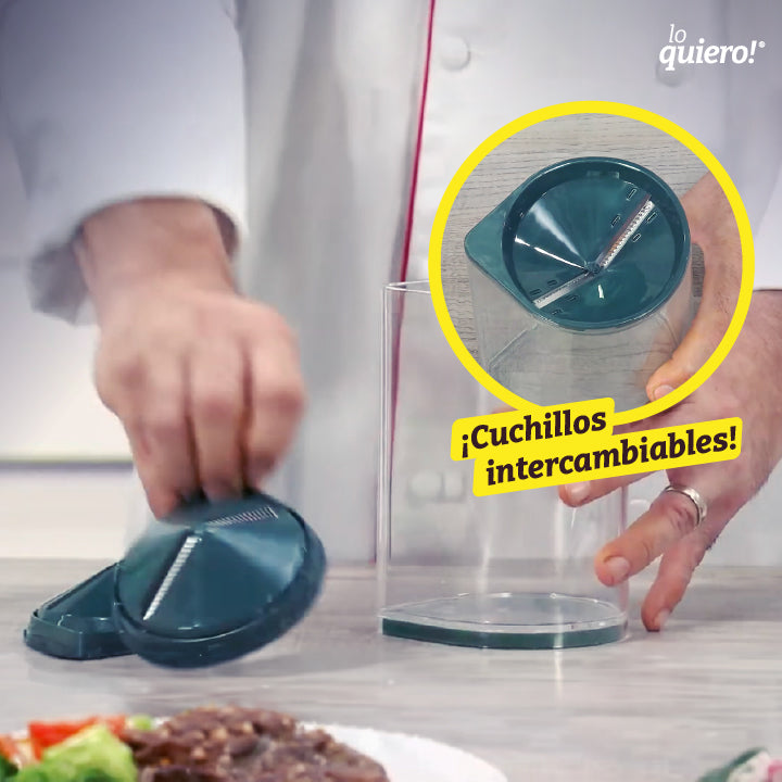 Súper cortador verduras profesional SpiralPro™
